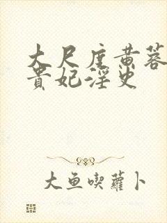 大尺度黄蓉版杨贵妃淫史封面