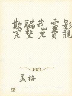 欺骗我电影高清完整免费观看封面