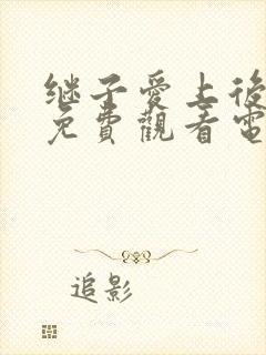 继子爱上后妈2免费观看电视剧