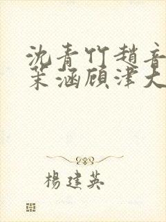 沈青竹赵音念江茉涵顾津大结局封面