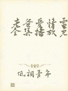 老爸爱情电视剧全集播放免费观看