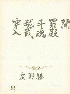 穿越斗罗开局加入武魂殿