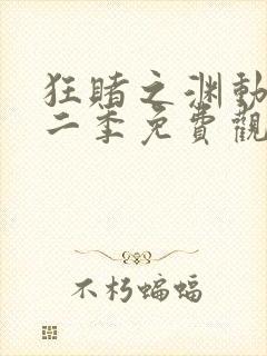 狂赌之渊动漫第二季免费观看