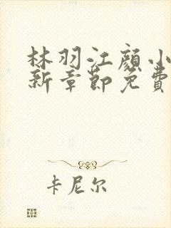 林羽江颜小说最新章节免费阅读封面