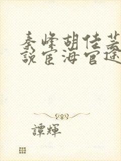 秦峰胡佳芸的小说宦海官途