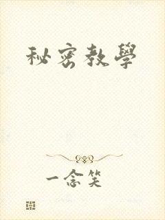 秘密教学