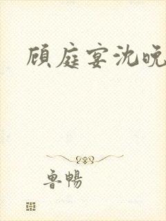 顾庭宴沈晚音封面