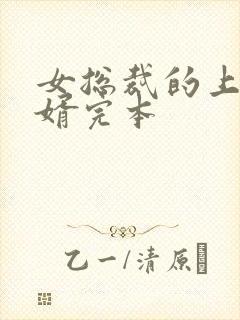 女总裁的上门女婿完本