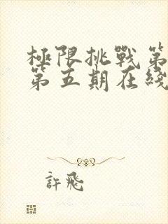 极限挑战第二季第五期在线观看