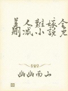 美人难嫁全文无删减小说免费阅读