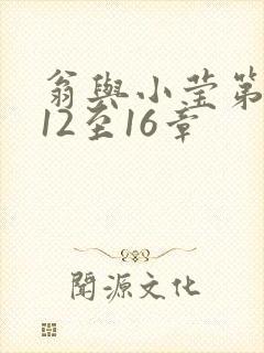 翁与小莹第十部12至16章封面