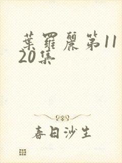 叶罗丽第11季20集