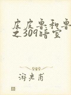 皮皮鲁和鲁西西之309暗室封面
