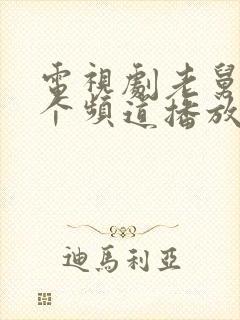 电视剧老舅在哪个频道播放