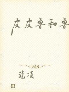 皮皮鲁和鲁西西1封面