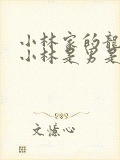 小林家的龙女仆小林是男是女封面