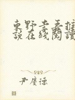 东野圭吾推理小说在线阅读