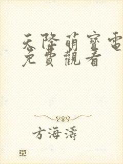 天降萌宝电视剧免费观看