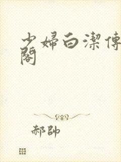 少妇白洁传笔趣阁