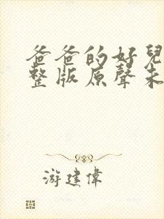 爸爸的好儿子完整版原声未删减