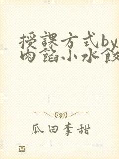 授课方式by 肉馅小水饺