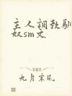 主人调教驯化贱奴sm文