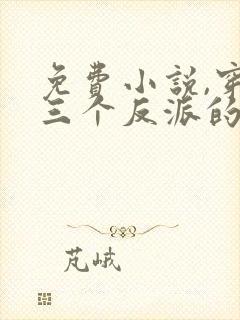 免费小说,穿成三个反派的恶毒后娘