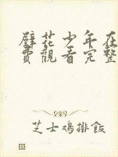 壁花少年在线免费观看完整版国语