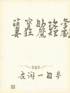 萌宝助攻爹地宠妻狂魔短剧免费观看封面