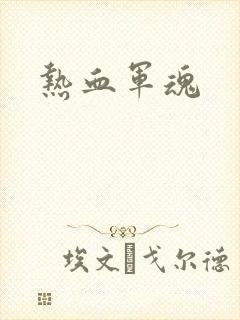 热血军魂封面