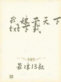 我娘子天下第一txt下载