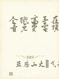 全职高手在线观看免费电视剧