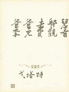 爸爸去哪儿第二季免费观看