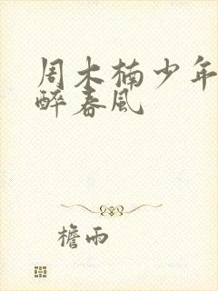 周木楠少年白马醉春风