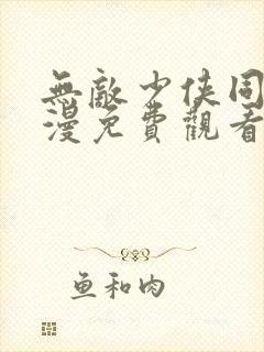 无敌少侠同人动漫免费观看