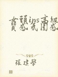 女头ins高级质感氛围感