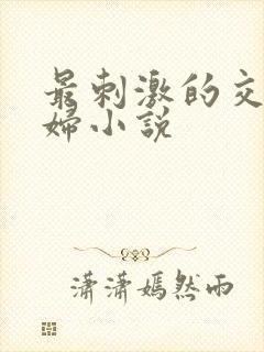最刺激的交换夫妇小说