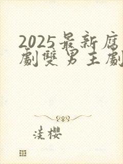 2025最新腐剧双男主剧