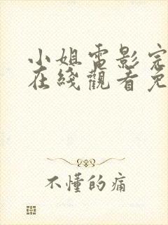 小姐电影完整版在线观看免费封面