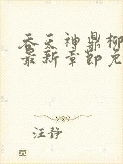 吞天神鼎柳无邪最新章节免费阅读