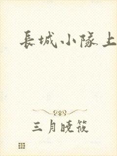 长城小队上中下