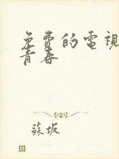 免费的电视剧正青春封面