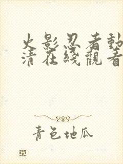 火影忍者动画高清在线观看