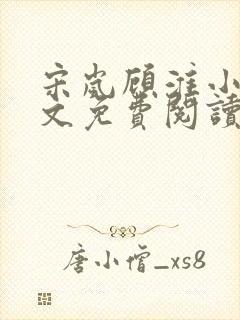 宋岚顾淮小说全文免费阅读