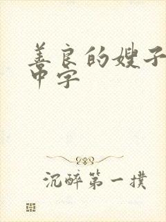 善良的嫂子在线中字封面