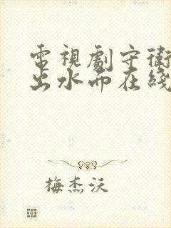 电视剧守卫者浮出水面在线观看发布会封面