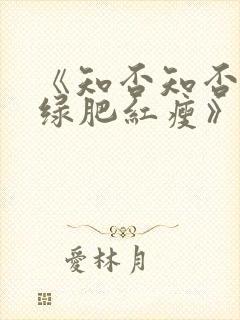 《知否知否应是绿肥红瘦》电视剧高清