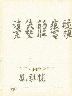 消失的痕迹免费完整版电视剧封面