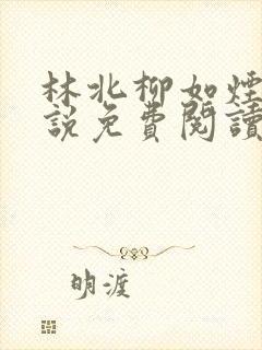 林北柳如烟的小说免费阅读
