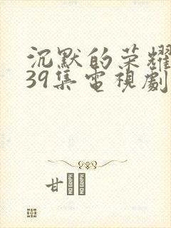 沉默的荣耀1—39集电视剧免费播放